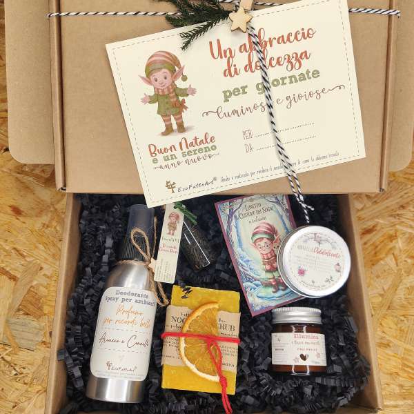 box regalo artigianale natale